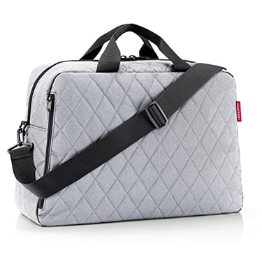 reisenthel duffelbag Rhombus Black - stylische vielseitige Reisetasche - Handgepäckgröße, Couleur:Rhombus Black im Sale
